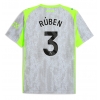 Camisa de Futebol Manchester City Ruben Dias #3 Equipamento Alternativo 2025-26 Manga Curta Camisa de Futebol Manchester City Ruben Dias #3 Equipamento Alternativo 2025-26 Manga Curta